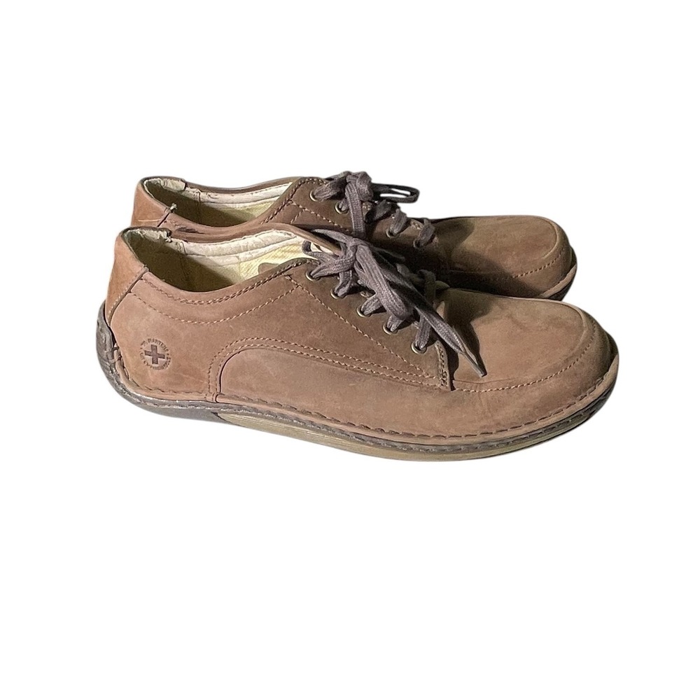 Dr. Martens Barney Brown Leather Lace Up Oxford Shoes Mens 12 AW004